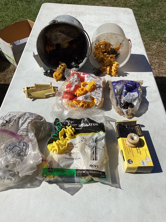 Electric fence parts