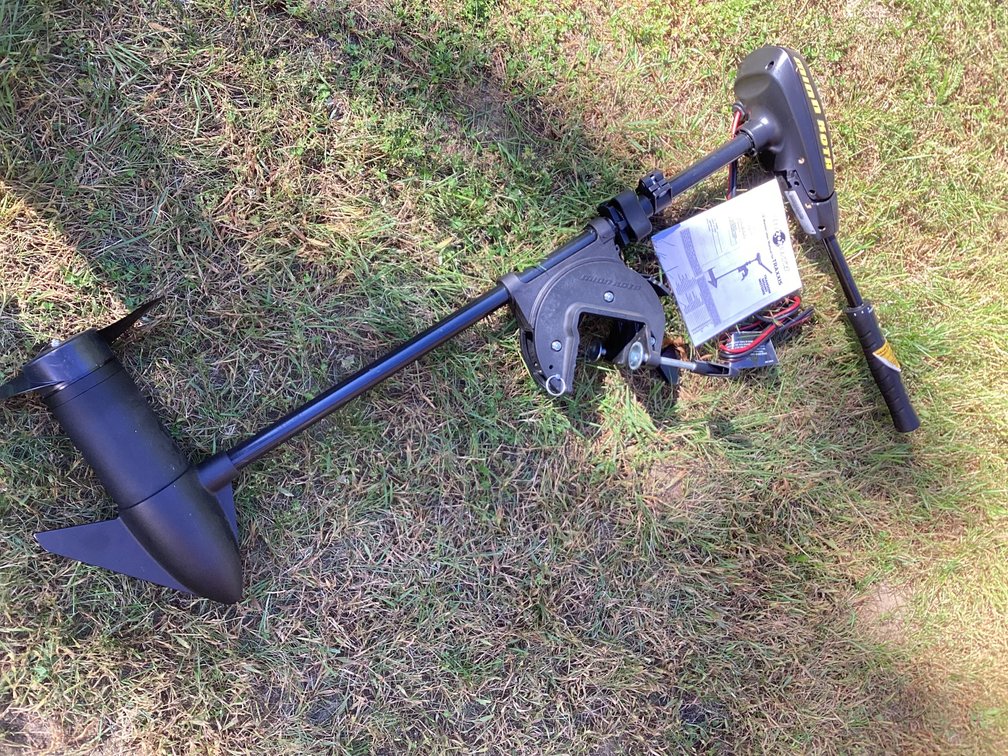 Minnkota 55 Traxxis like new trolling motor