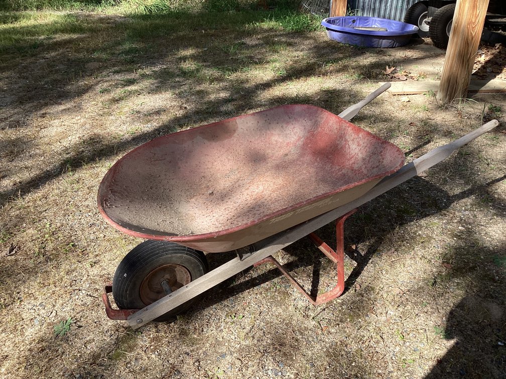 True Temper wheel barrow