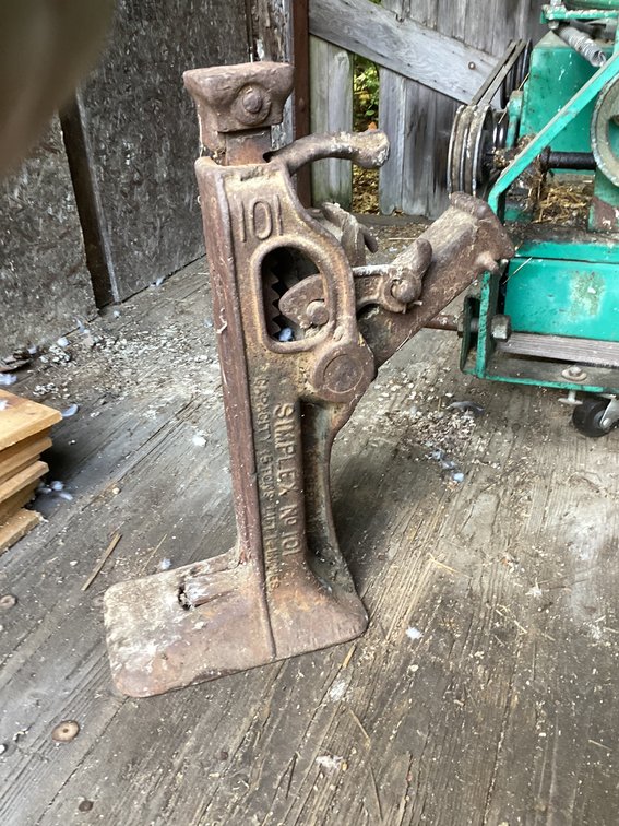 Simplex number 101. 15 ton jack