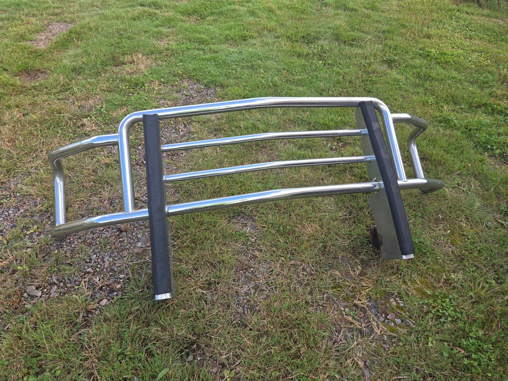 Chrome Tubular Vehicle Grille Guard