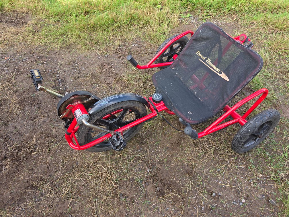 Road Runner Red Recumbent Tricycle
