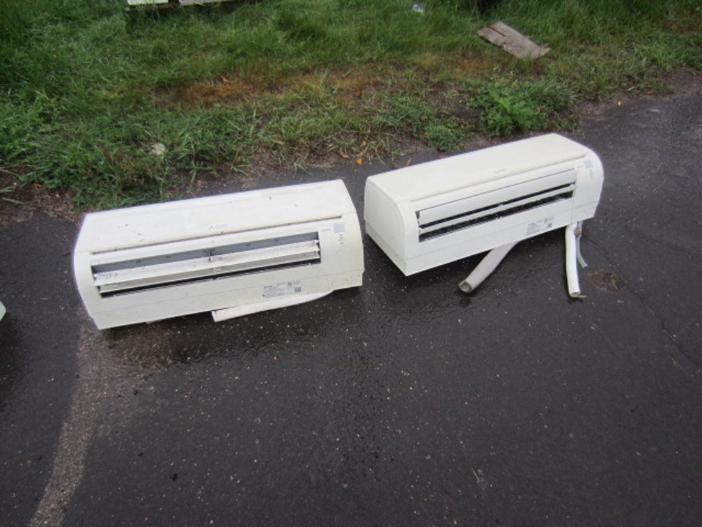 Mitsubishi multi-split heat pump & Evap unit