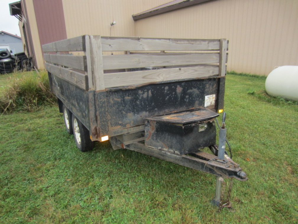 2002 Bri-Mar R610-7 Rascal 14ft. Utility Trailer - VIN 43YDC10292C014C99