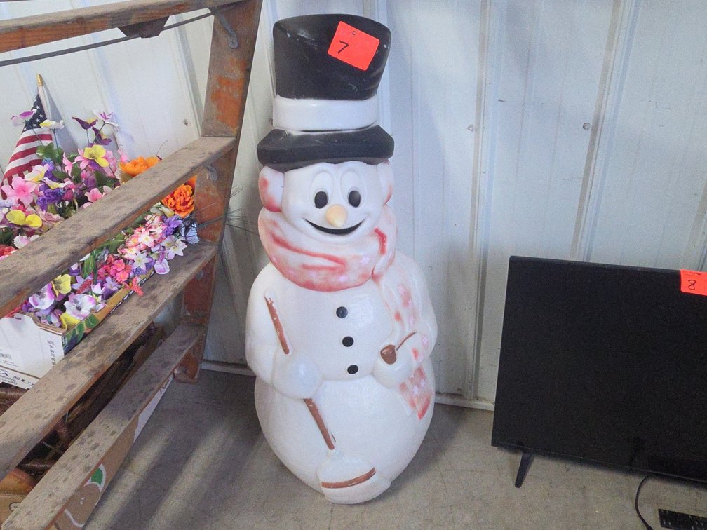 Blow Mold Snowman