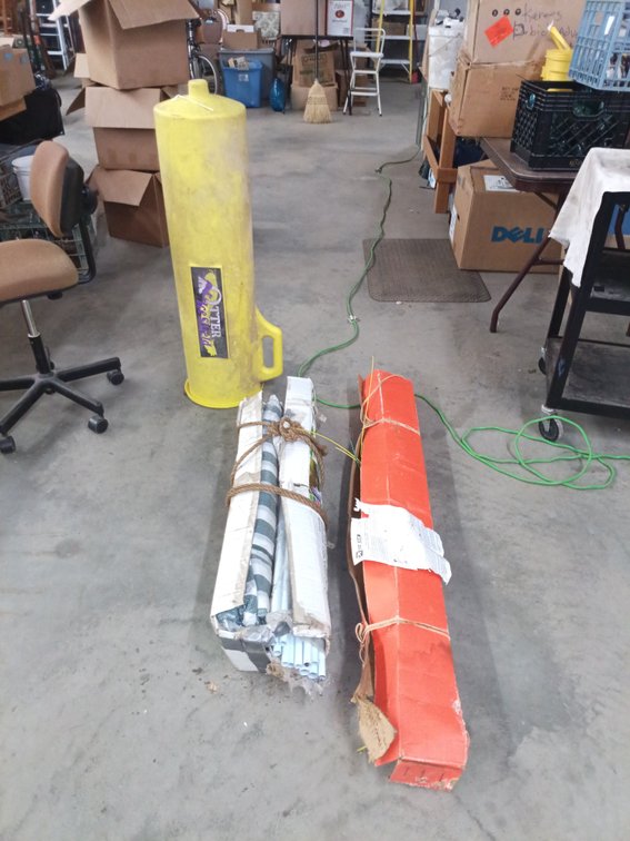 Portable Gazebo and Electric Drive Thru Gate