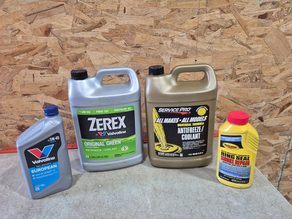 Garage Fluids