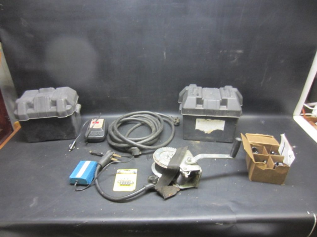 2 BATTERY BOXES,