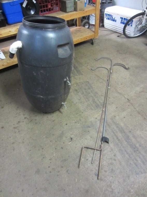 PLASTIC RAIN BARREL