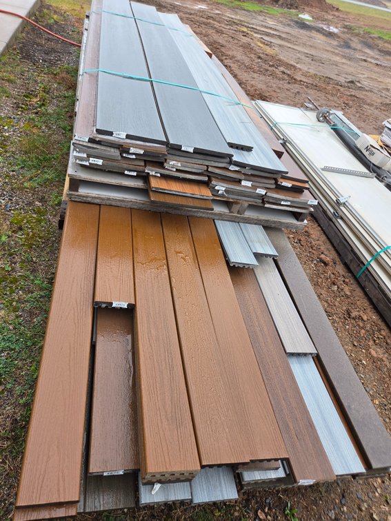 Composite Decking Boards Lot