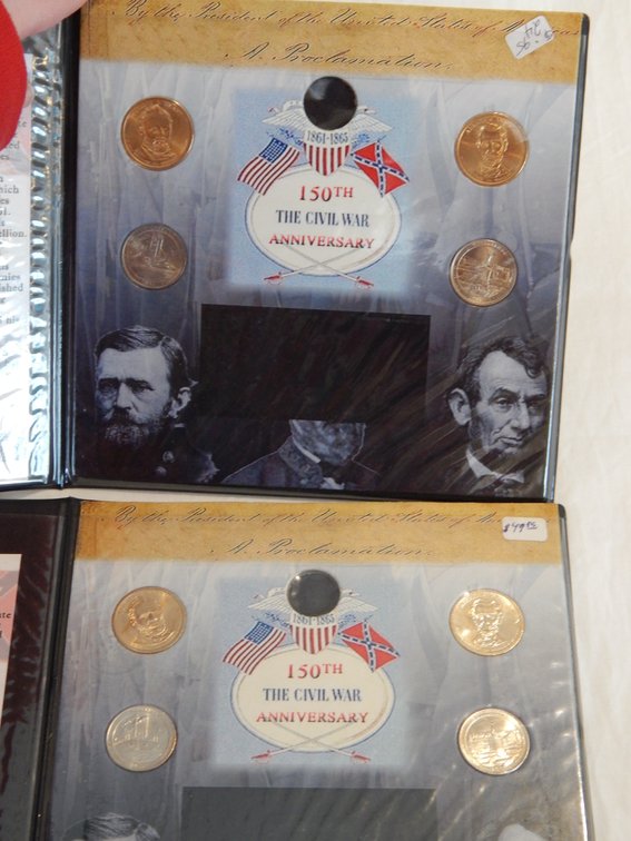 Two Sets of Civil War Commemorative sets