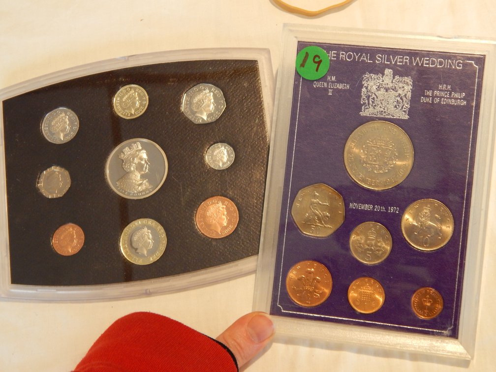 TWO Foreign Proof Sets