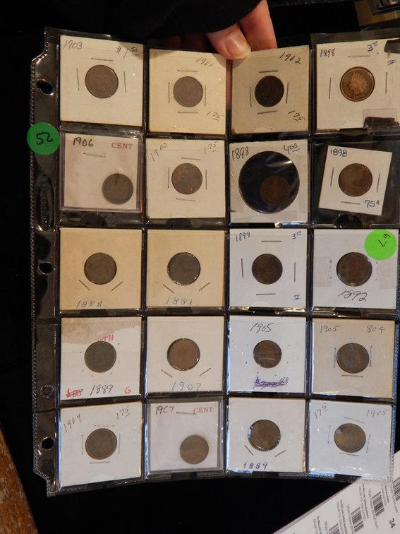 Dealer's overstock 20 Indian Head Cents