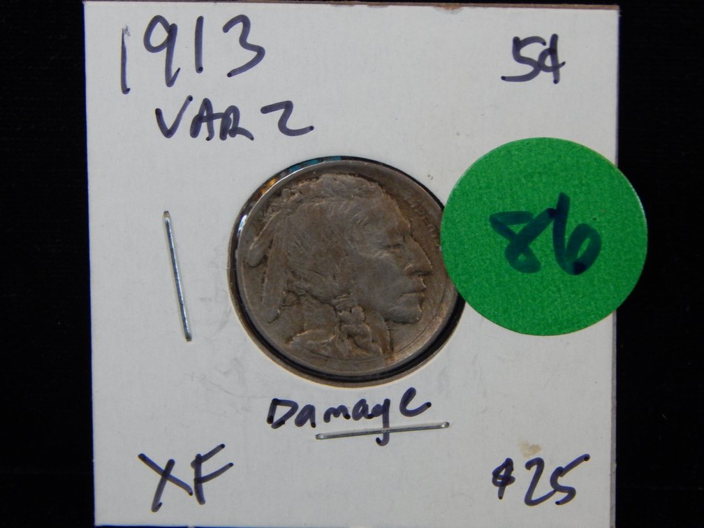 1913 Variety 2 Buffalo Nickel