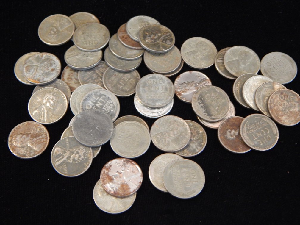 87 Pieces of Steel Pennies