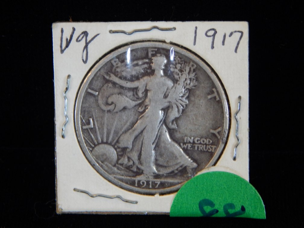 1917 Walking Liberty Half Dollar