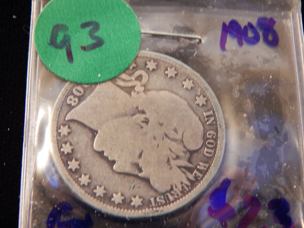 1908 Barber Half Dollar