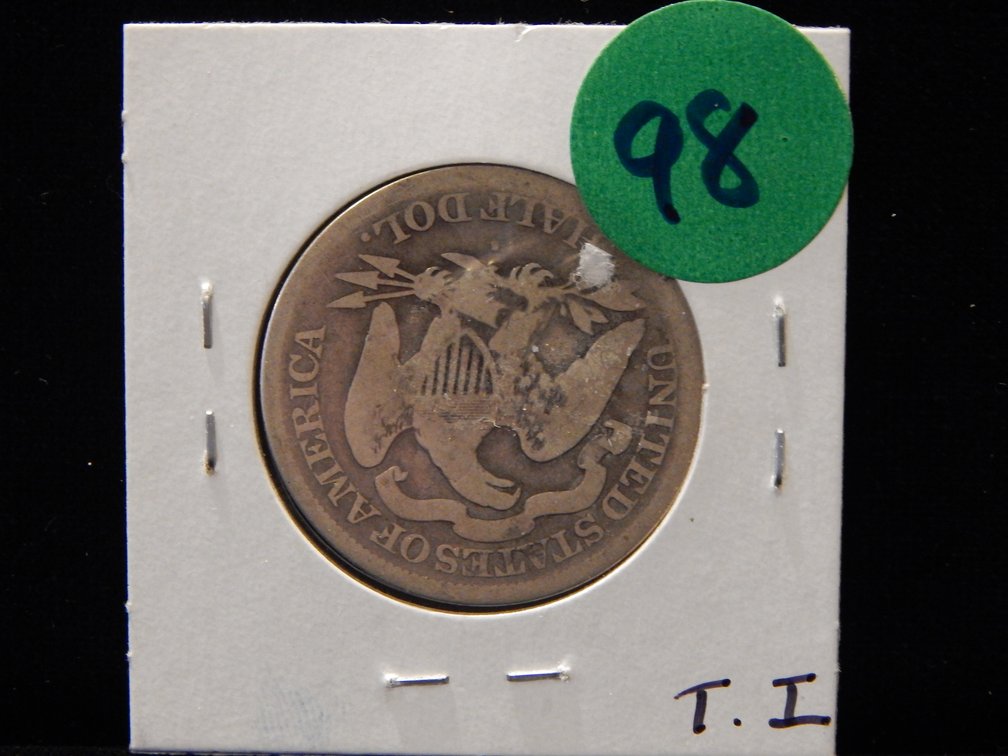1876-S seated Liberty Half Dollar