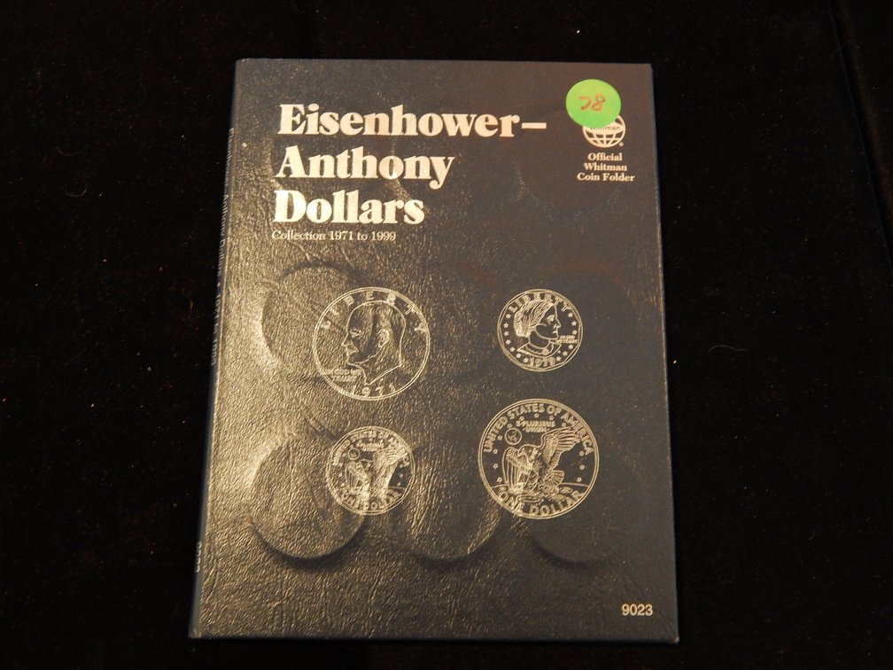 Set of Ikes and a set of Susan B Anthony Dollars