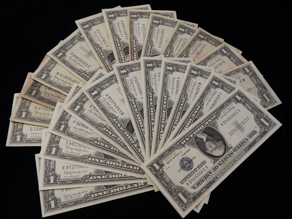 26 Nice Silver Certificates