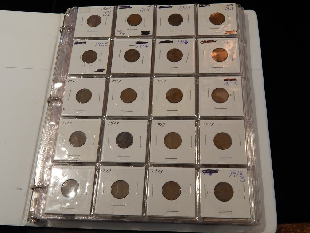 Dealer's Overstock 164 Wheat Pennies