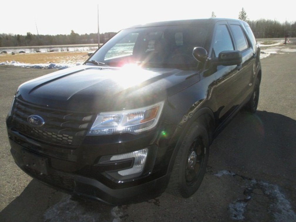 2018 Ford Explorer Police Interceptor Multipurpose Vehicle; VIN #1FM5K8AR3JGB19368