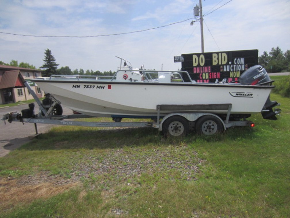 Boston Whaler 22' Boat/Motor/Trailer Package  (Boat Vin #BWC5E621F788; Trailer Vin #1PHCWZU2641000015)