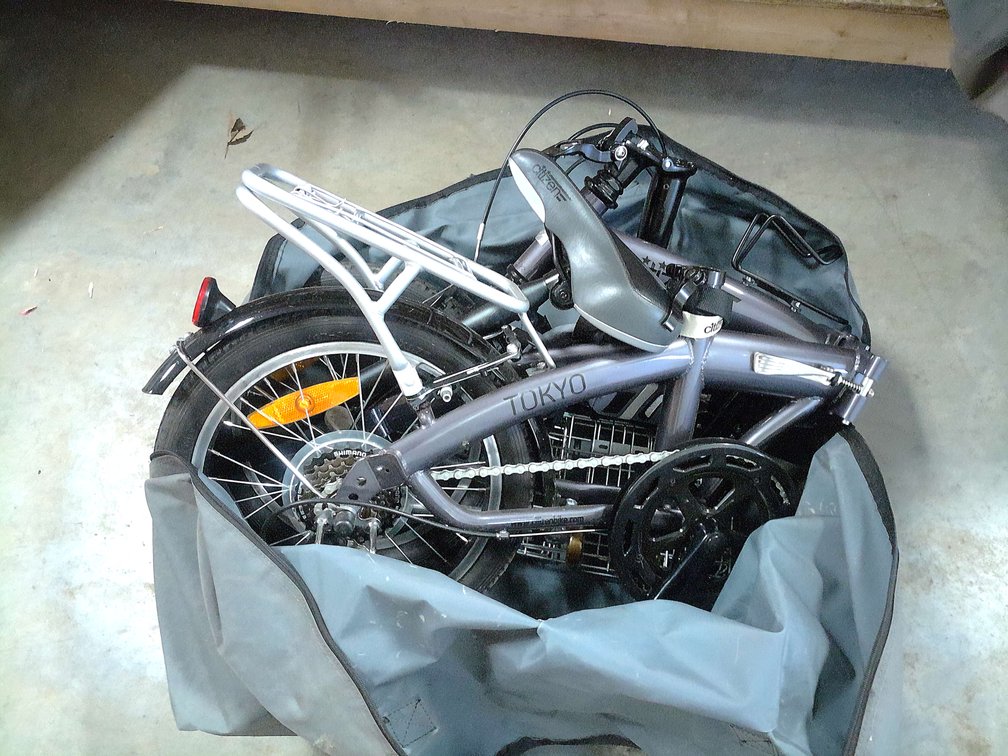 LIKE NEW FOLDING BICYCLE
