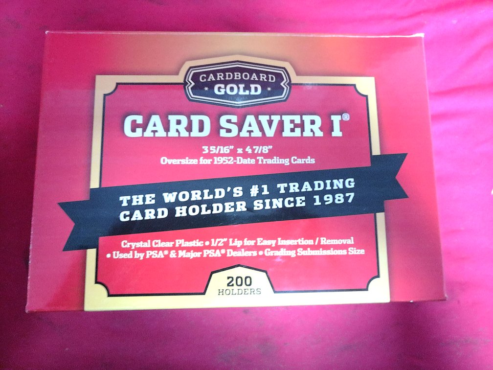 COLLECTIBLE CARD STORAGE 