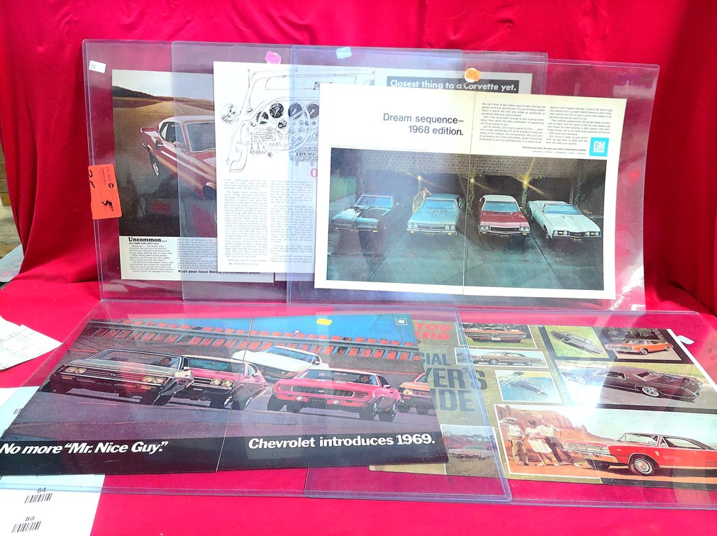 MUSCLE CAR ADS