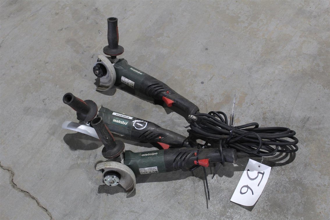 LOT OF THREE MATABO ANGLE GRINDERS