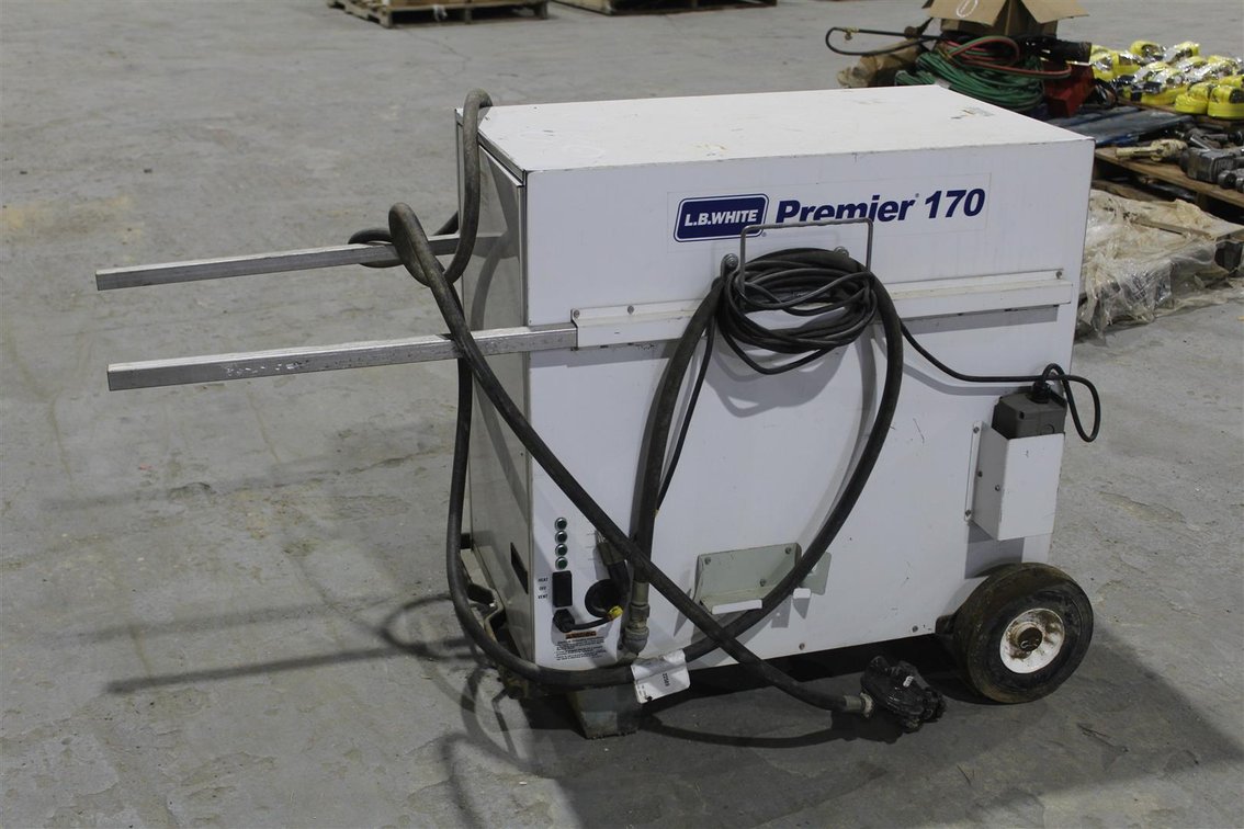L. B. WHITE PREMIER 170 PORTABLE SHOP HEATER 