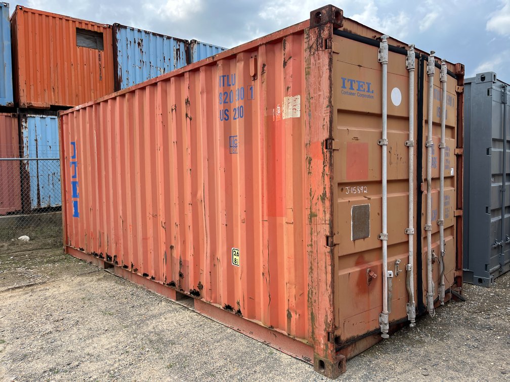 1990 ITEL FI060-02 20 FT STORAGE CONTAINER 