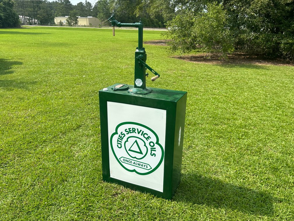 CITIES SERVICE OILS REFILL PUMP