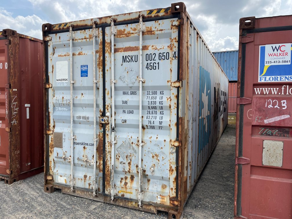 40FT HIGH CUBE CONTAINER