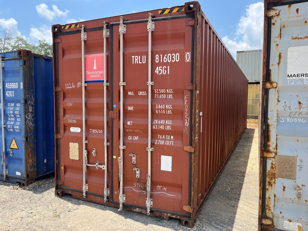 40FT HIGH CUBE CONTAINER
