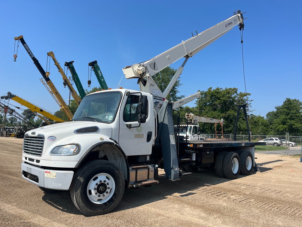 TEREX RT3870T BOOM MTD ON 2014 FREIGHTLINER BOOM TRUCK
