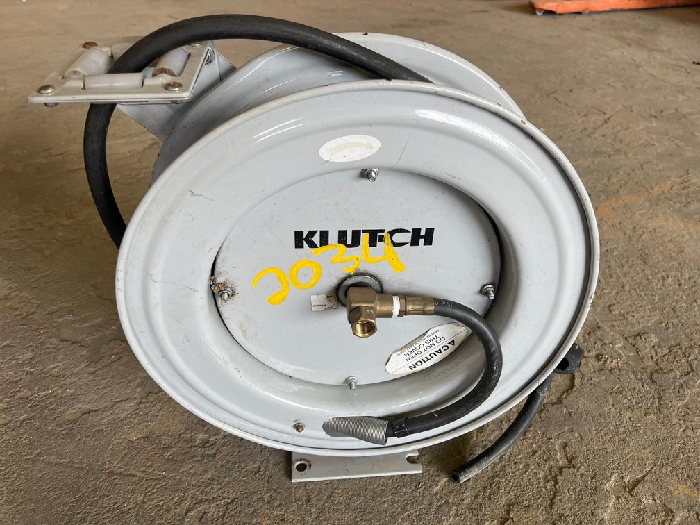 KLUTCH AUTOMATIC HOSE REEL WITH HOSE