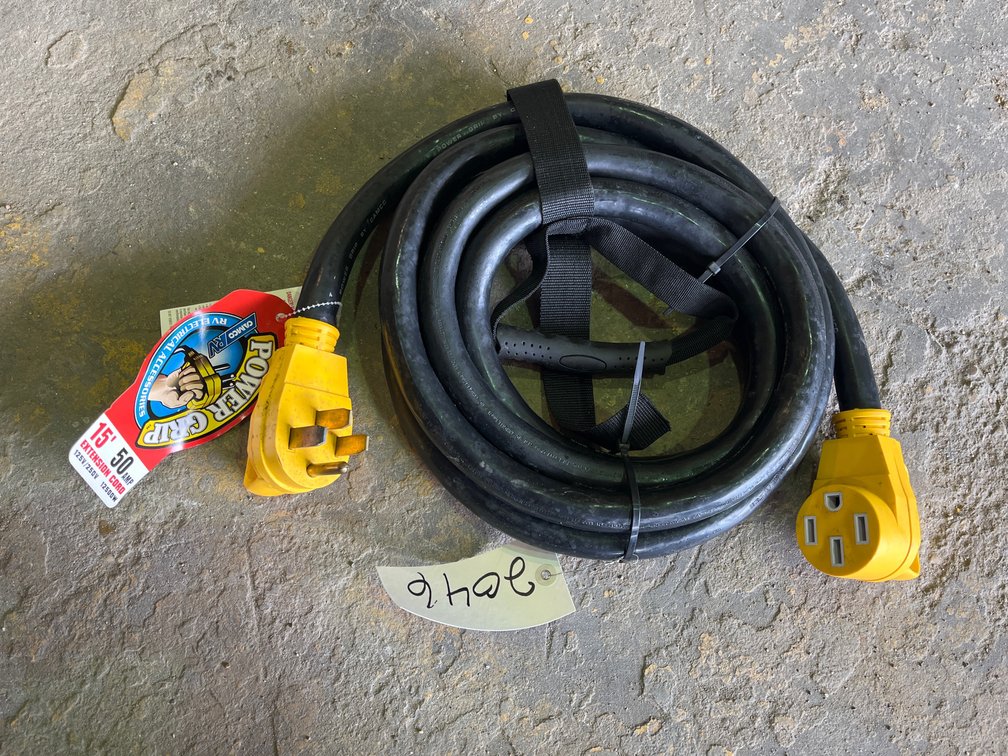 POWER GRIP HEAVY DUTY 50AMP EXTENSION CORD 