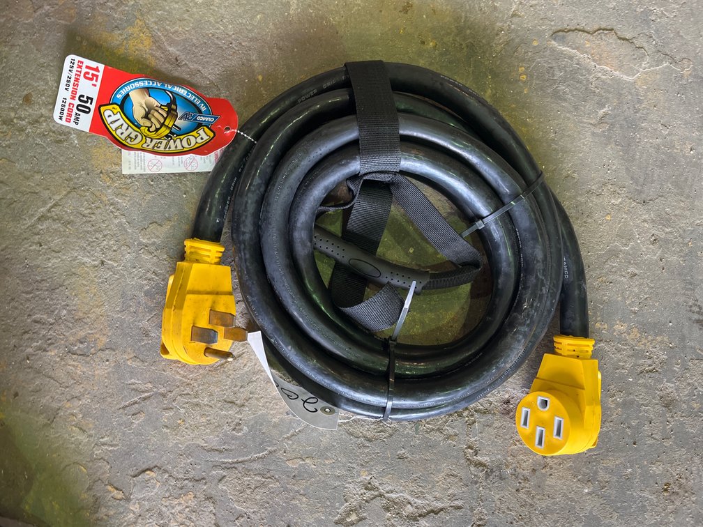 POWER GRIP HEAVY DUTY 50AMP EXTENSION CORD 