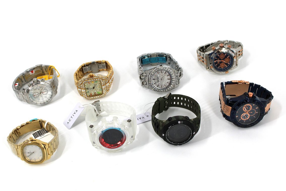 INVITCA WATCHES, 8 PER BOX