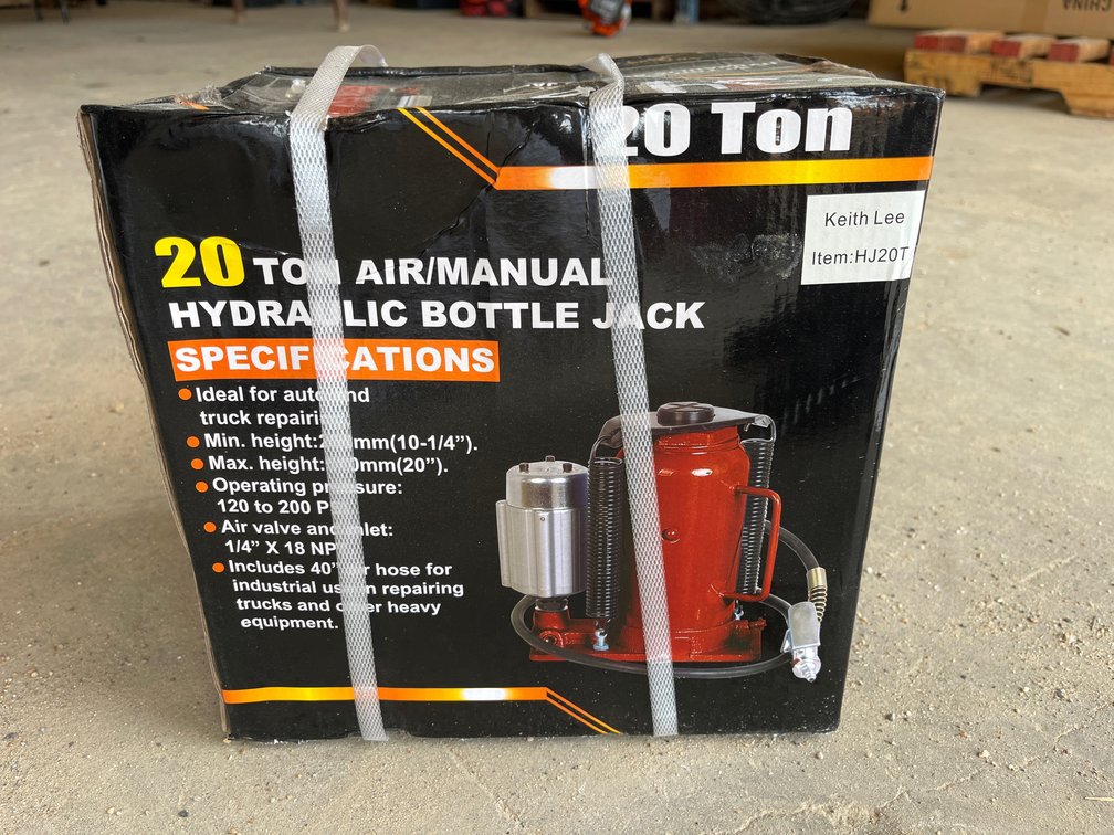 20 TON AIR/MANUAL JACK