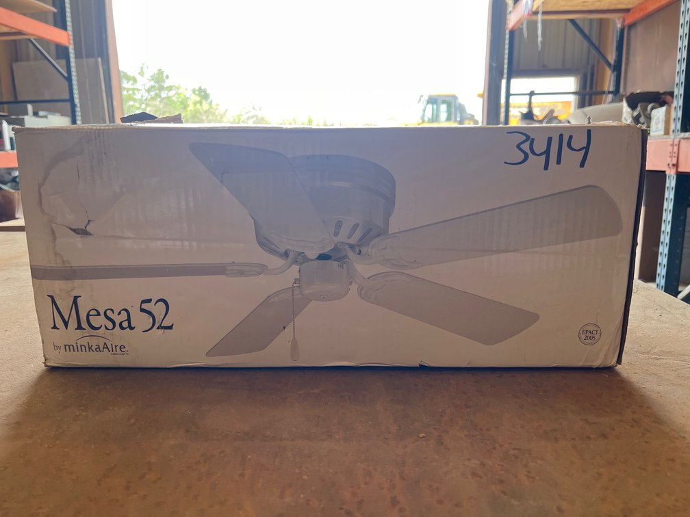 MESA 52 CELLLING FAN APPEARS UNUSED