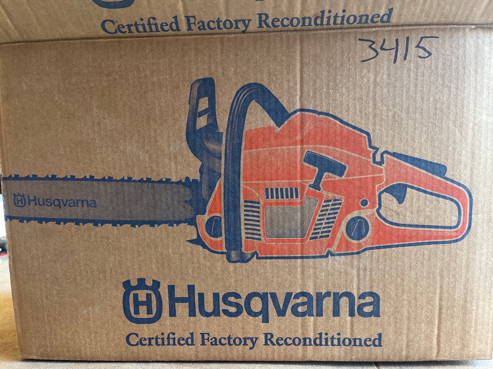 HUSQVARNA RECONDITIONED CHAINSAW