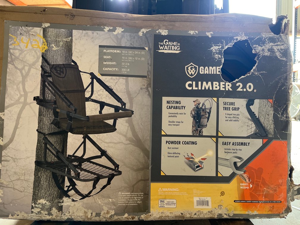GAME WINNER CLIMBER CLIMBIMG STAND APPEARS UNUSED