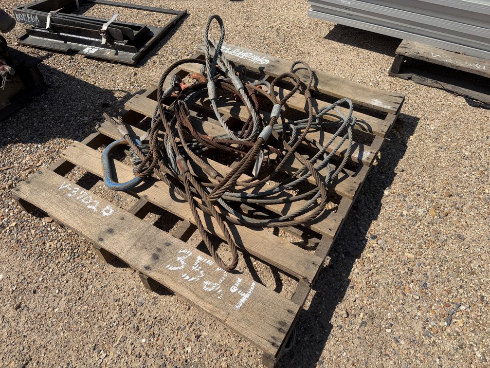 PALLET OF LIFTING WIRE RIGGING