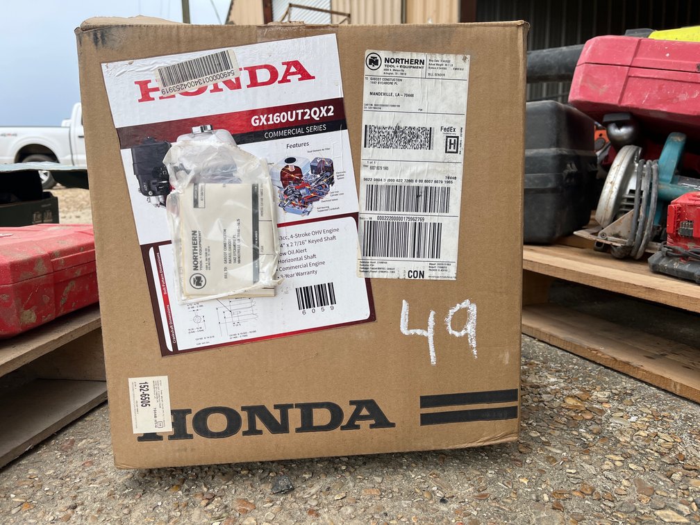HONDA GX160UT2QX2 GAS ENGINE