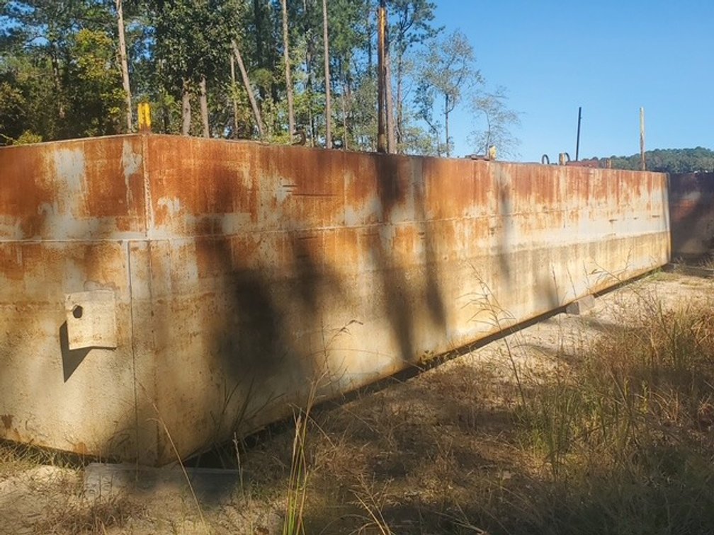 (1) 6' HIGH, 10' WIDE, 48' LONG BARGE