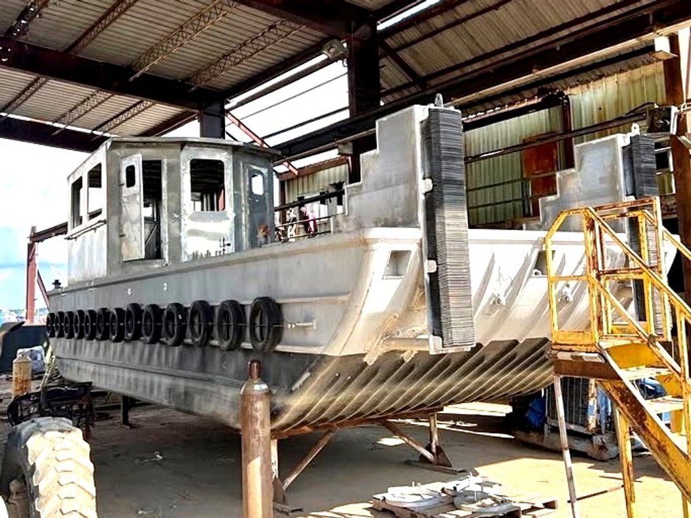 40' ALUMINUM NEW BUILD "MARSH MULE"