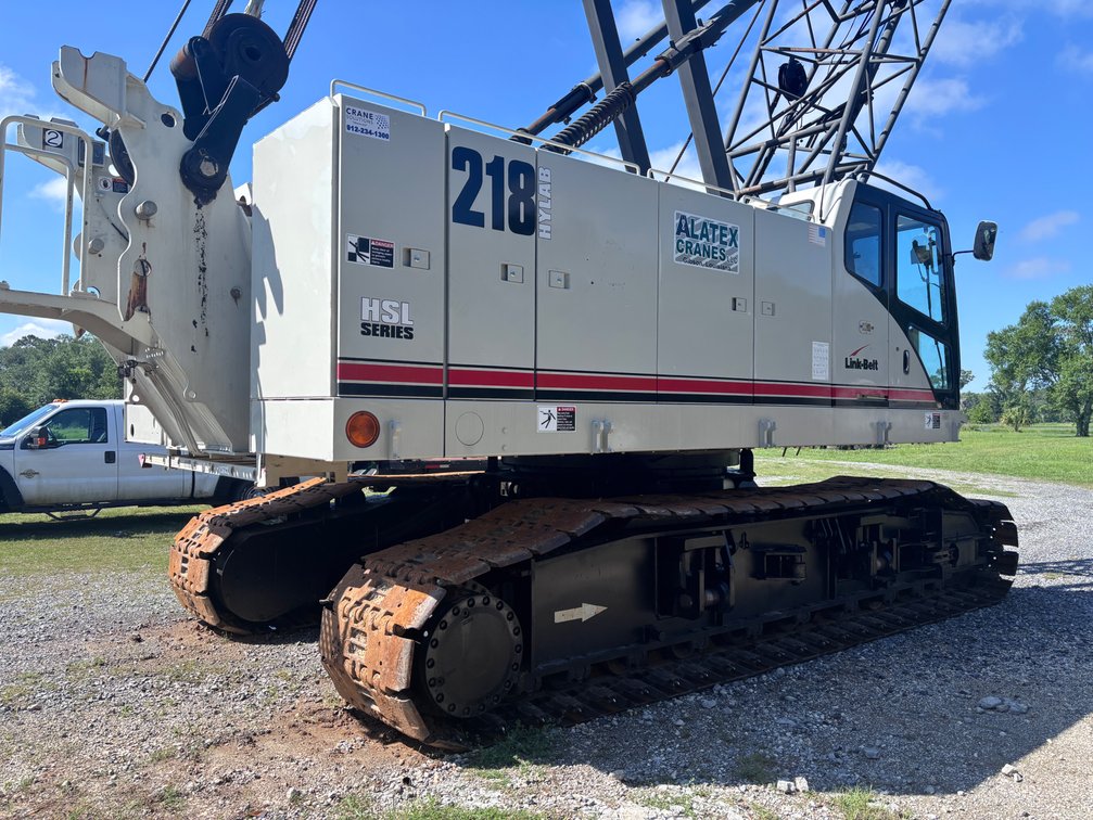 2008 LINKBELT 218 HSL SERIES HYDRAULIC CRAWLER CRANE | OFFSITE ITEM